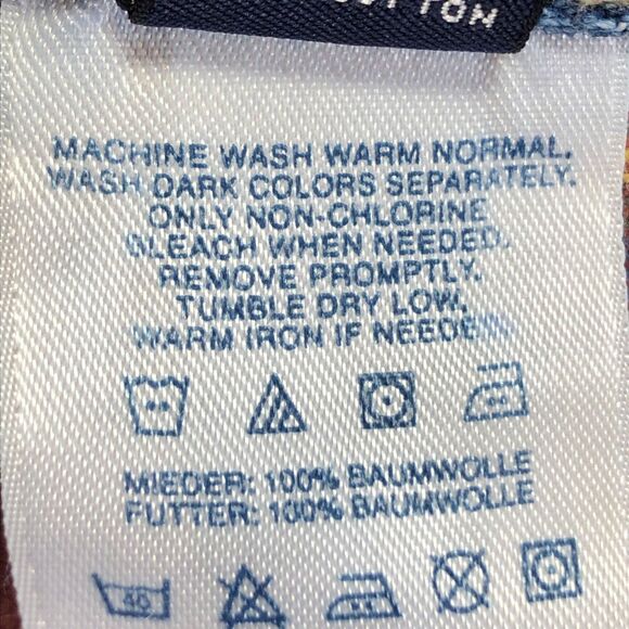 Lands' End Blue Denim Men's Jeans 100% Cotton Size 40 - Picture 4 of 9